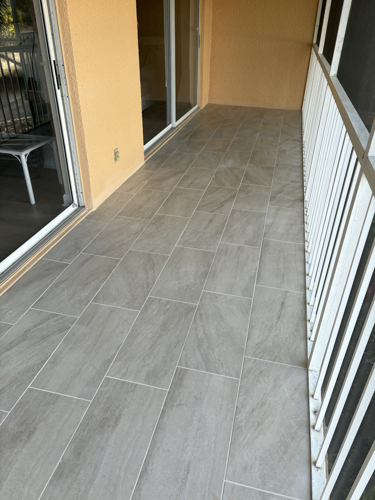 Damaged Tile Replacement Detail for Cape Coral floor and tile project