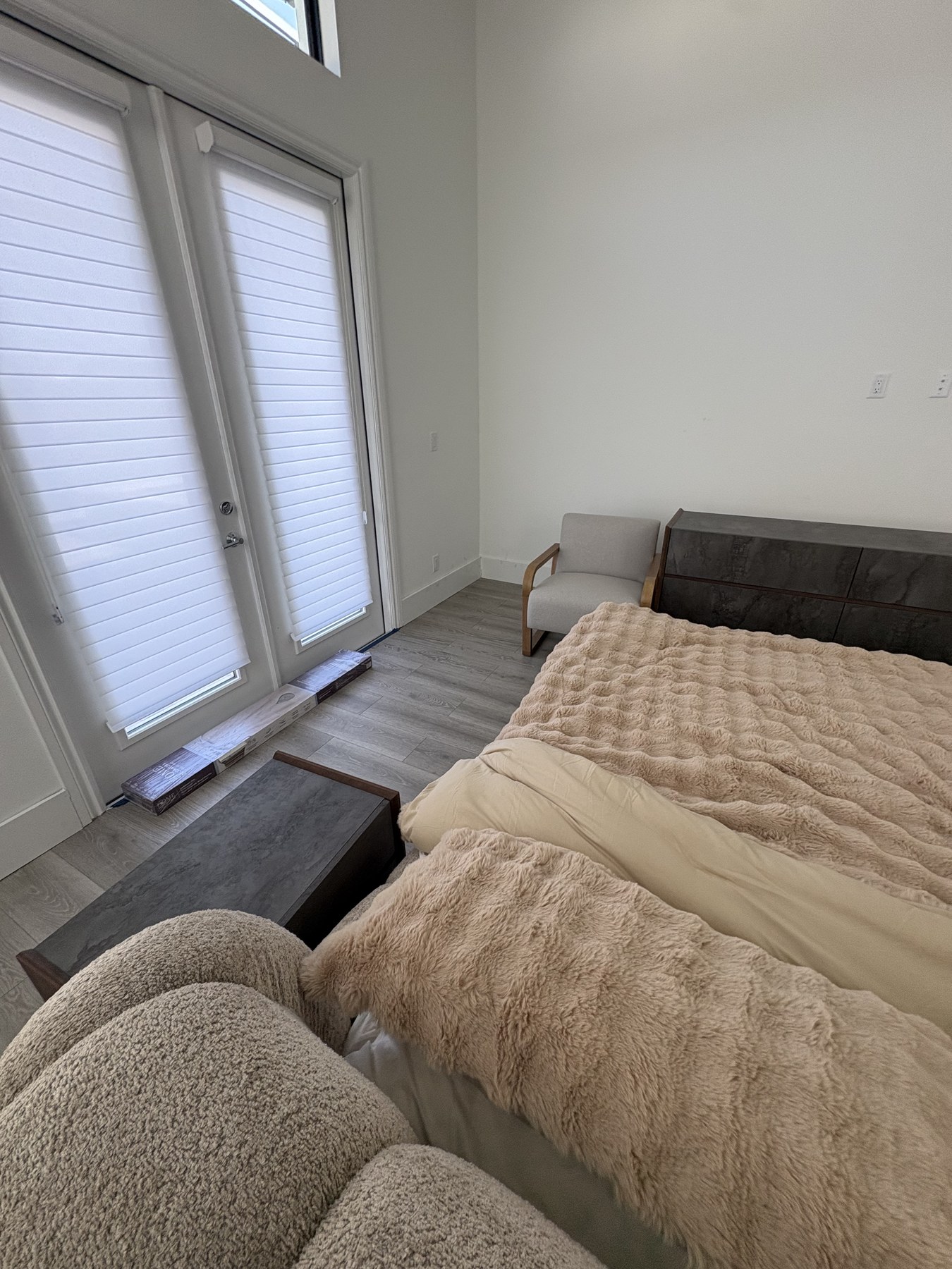 Baseboard and paint touch-up for Estero and Bonita Springs home repair project