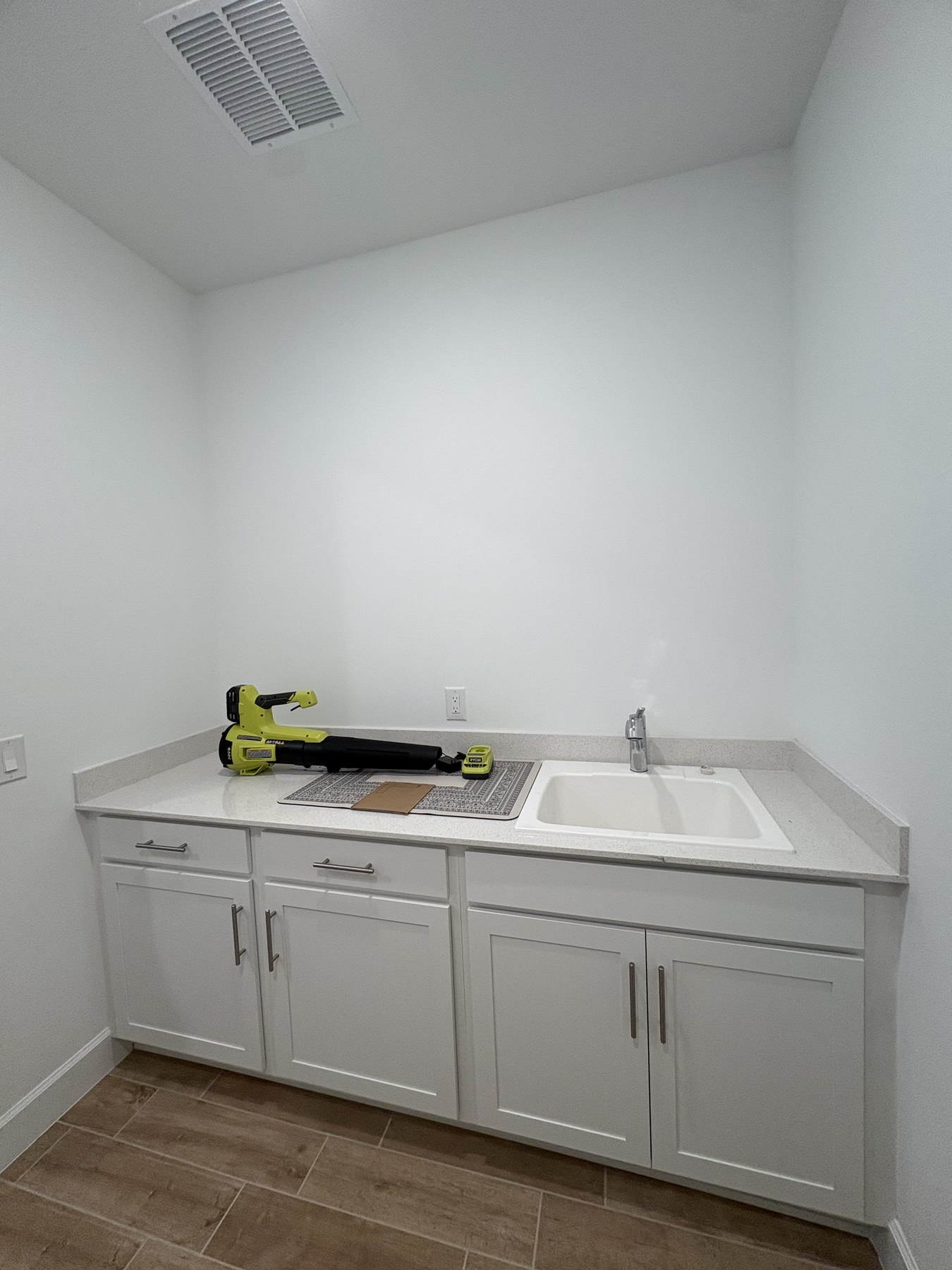 Bathroom vanity cabinet detail for Fort Myers handyman repair and fixture work